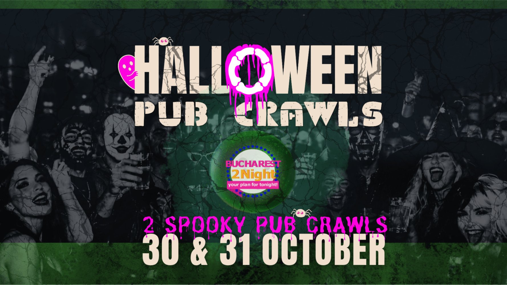Halloween Pub Crawl by Bucharest 2Night